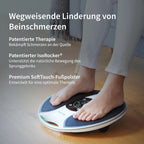 Knie- und Bein Durchblutungsstimulator Medic Plus batteriebetrieben mit NMES Funktion