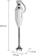 Stabmixer P 350 90880 300 W mit 2 Geschwindigkeitsstufen bis 22000 U/min und Edelstahlmesser