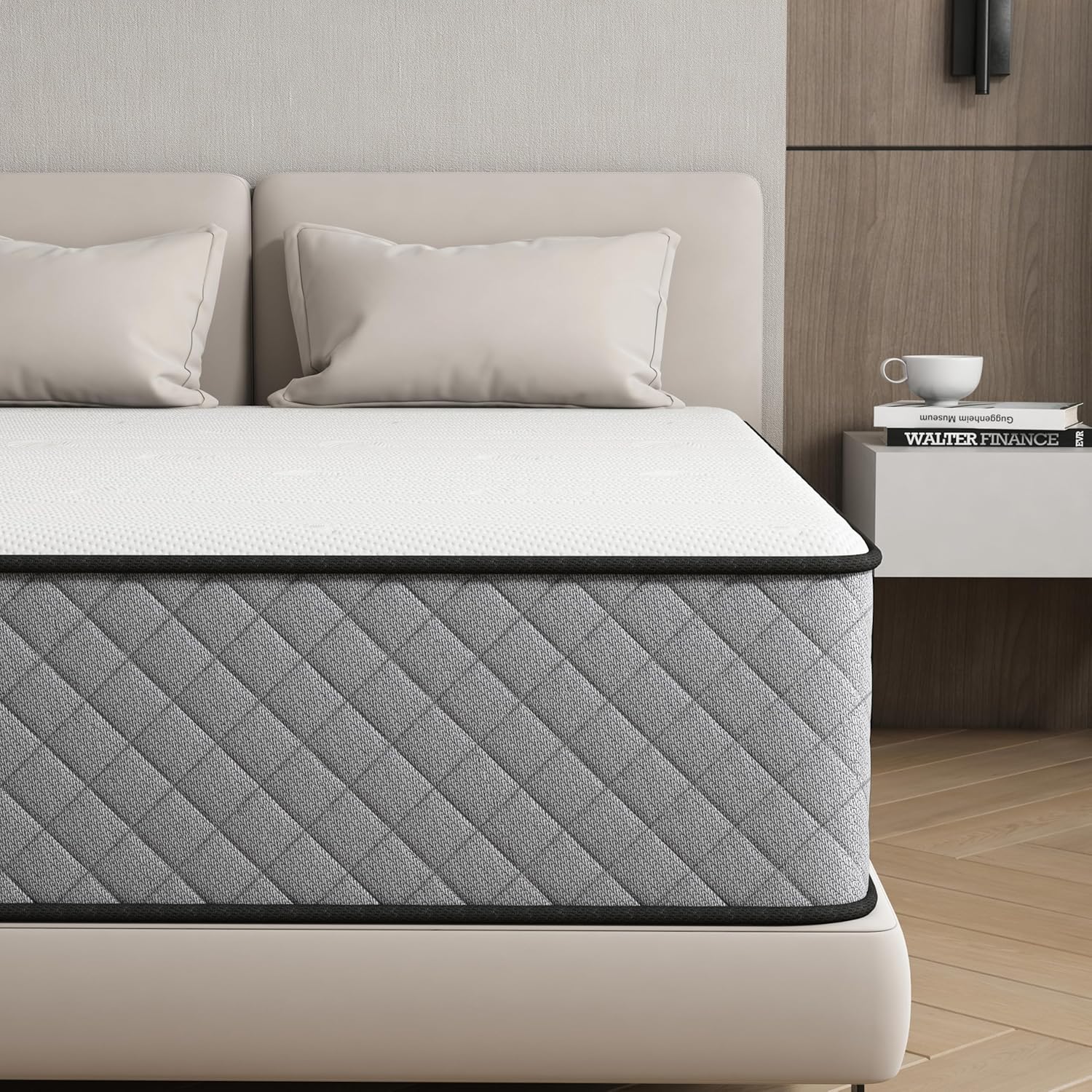 Matratze 140x200 Taschenfederkern Memory Foam 7 Zonen 25 cm H2 H3 OEKO-TEX Hybrid Kaltschaum Bettmatratze