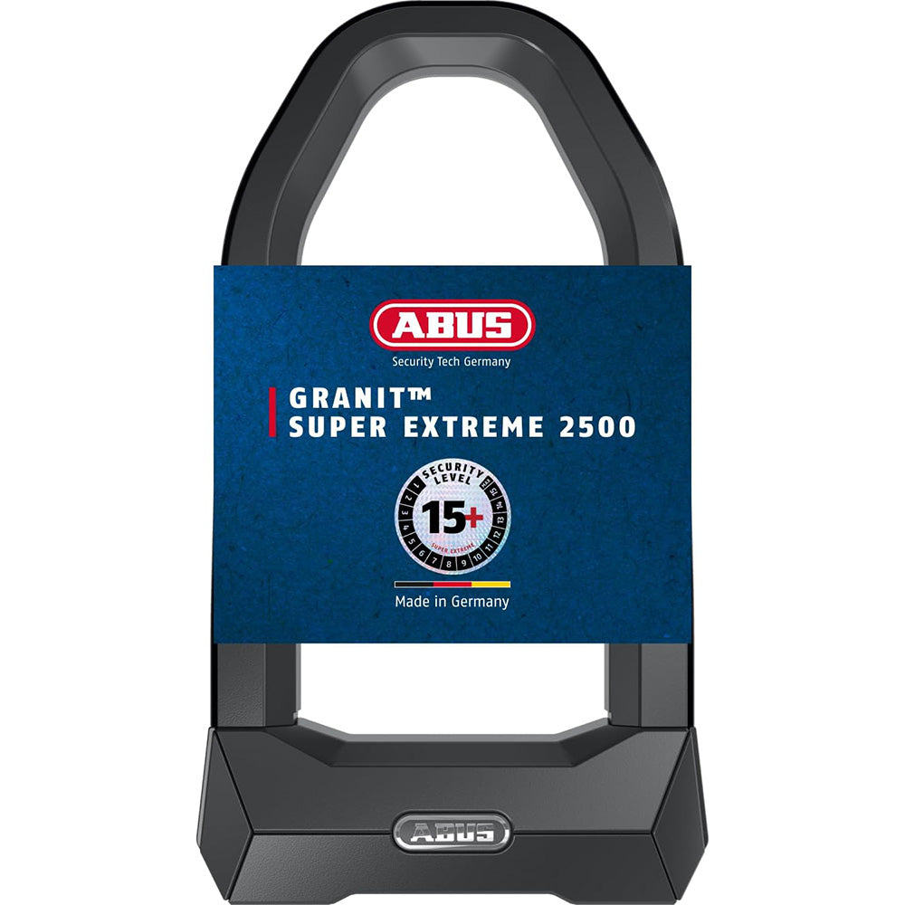 Bügelschloss 2500/165HB230 Sicherheitslevel 15+ mit 20 mm gehärtetem Stahl USH2500 Halterung und 2 Schlüsseln