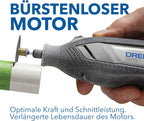 Akku Multifunktionswerkzeug 8250 12V Bürstenlos 5000-30000 U/min mit 65 Zubehörteilen 5 Aufsätzen 2 Akkus und Ladegerät