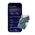 Baby Schlafsensor mit App Überwachung 0–18 Monate Smart Baby Monitor System Schlaftracking Benachrichtigungen Bedtime Blue
