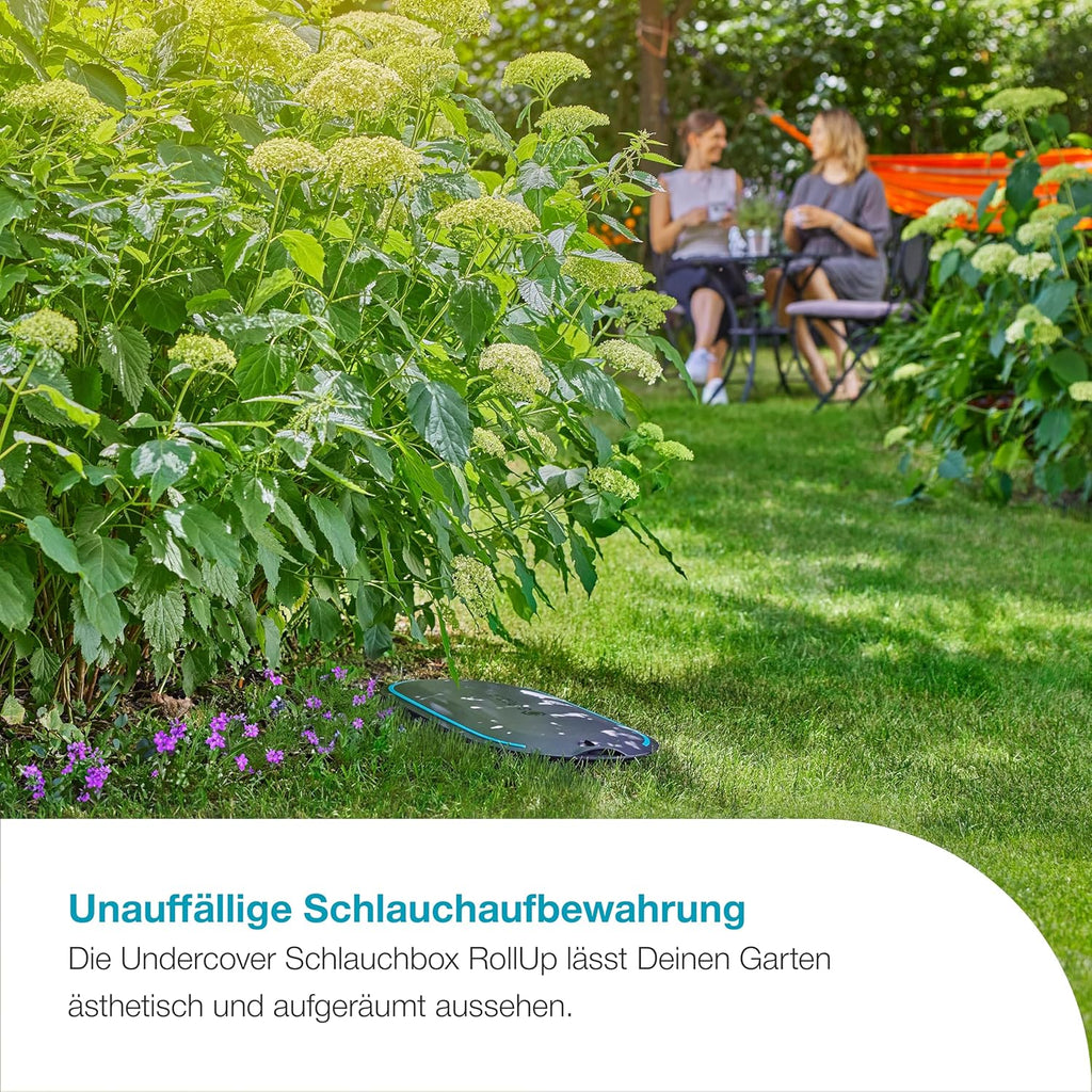 Schlauchbox RollUp M 20 m automatische Aufrollfunktion unterirdische Installation 18650-20 wetterfest 11 mm Schlauch