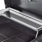 Elektrogrill eCRAVE 2 97116 2 Heizelemente 1300W 2-Zonen Grill Gussrost Grillwagen mit Stauraum Thermometer