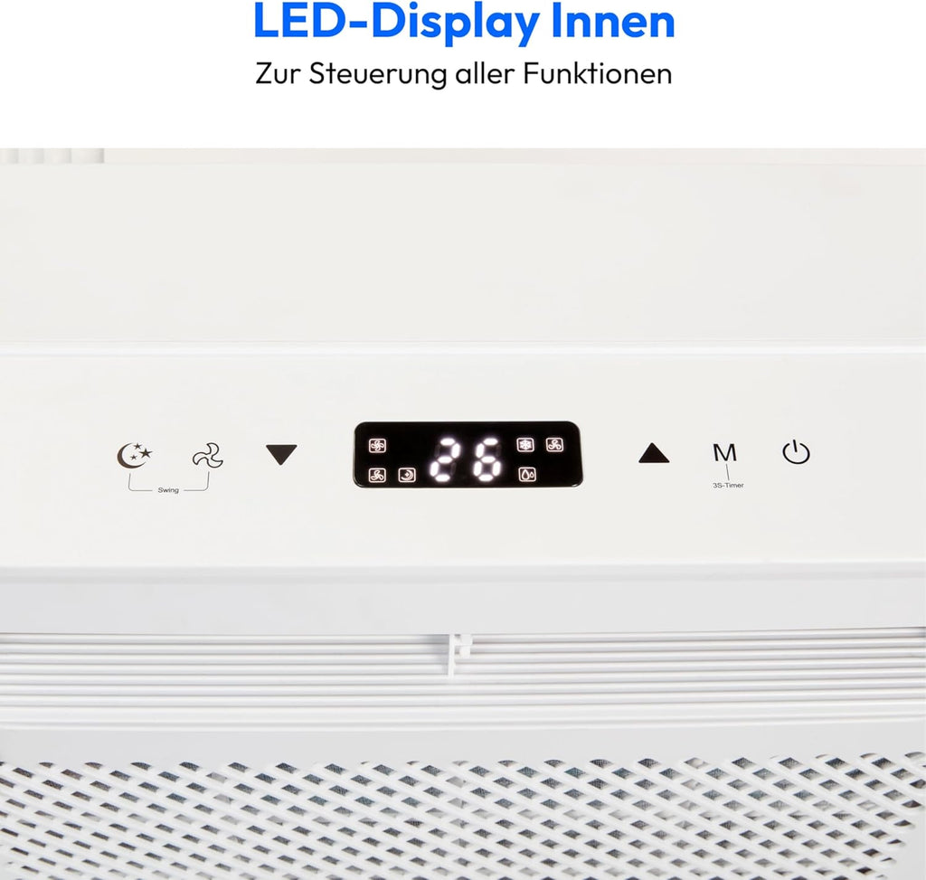 Split Klimaanlage tragbar P502 5000 BTU für Wohnmobil Wohnwagen Camper 12 m² Kühl Entfeucht Ventilation