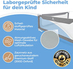 Rausfallschutz Bettgitter Set PS_1313 für Boxspringbett und Familienbett 180x200 cm 3 Bettgitter mit Zwischenraumschutz