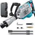 Abbruchhammer SDS-Hex 1700 W 65 J Z1G-DS-107HC Beton Stemmhammer mit Meißel Set und Transportkoffer