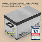 Kompressor Kühlbox 38L Dual Zone Kühl Gefrierbox 12V 230V Auto Camping Icecube Dual 40 bis -20°C