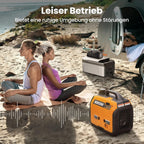 Inverter Stromgenerator MXR3500 3300W Benzin 4-Takt mit 230V Steckdosen USB Anschluss und Eco-Modus