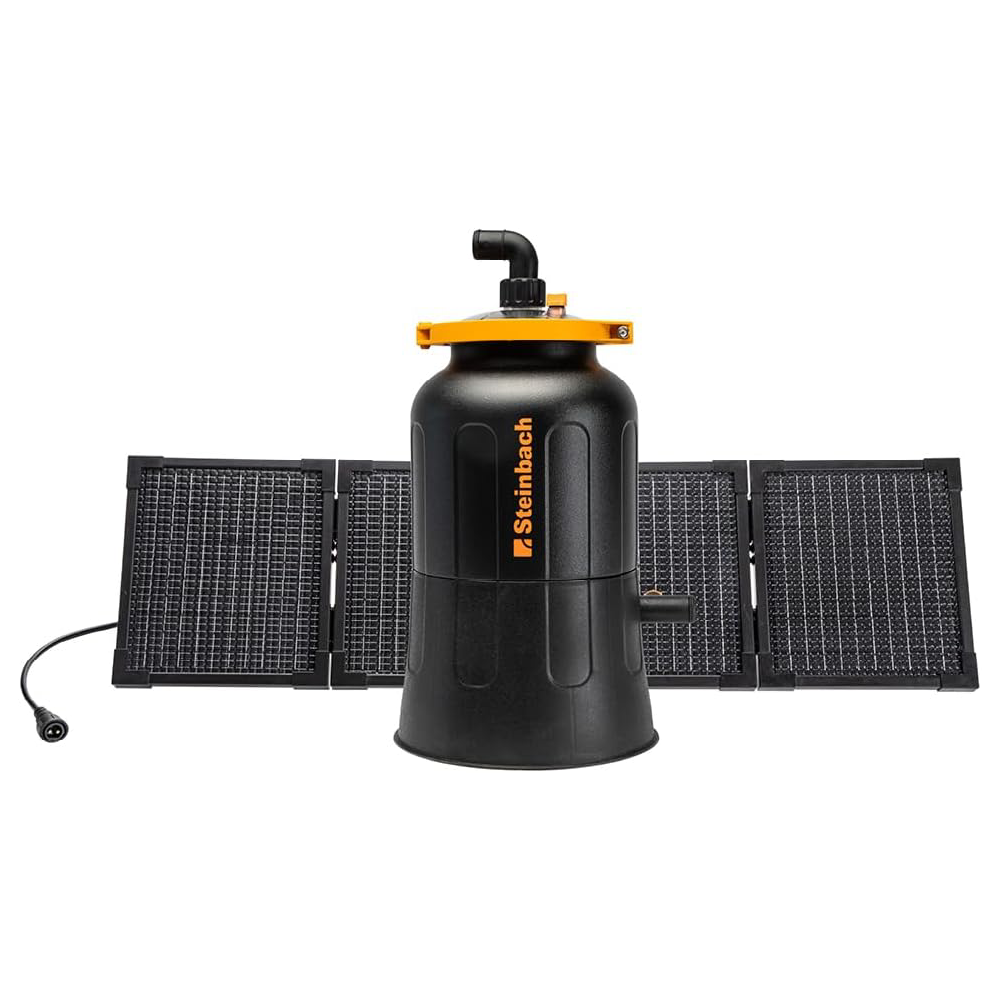 Pool Solarfilteranlage FXS38 040603 mit 4500 l/h Filterpumpe 80 W PV Panel und Filter Balls für Pools bis 19000 L