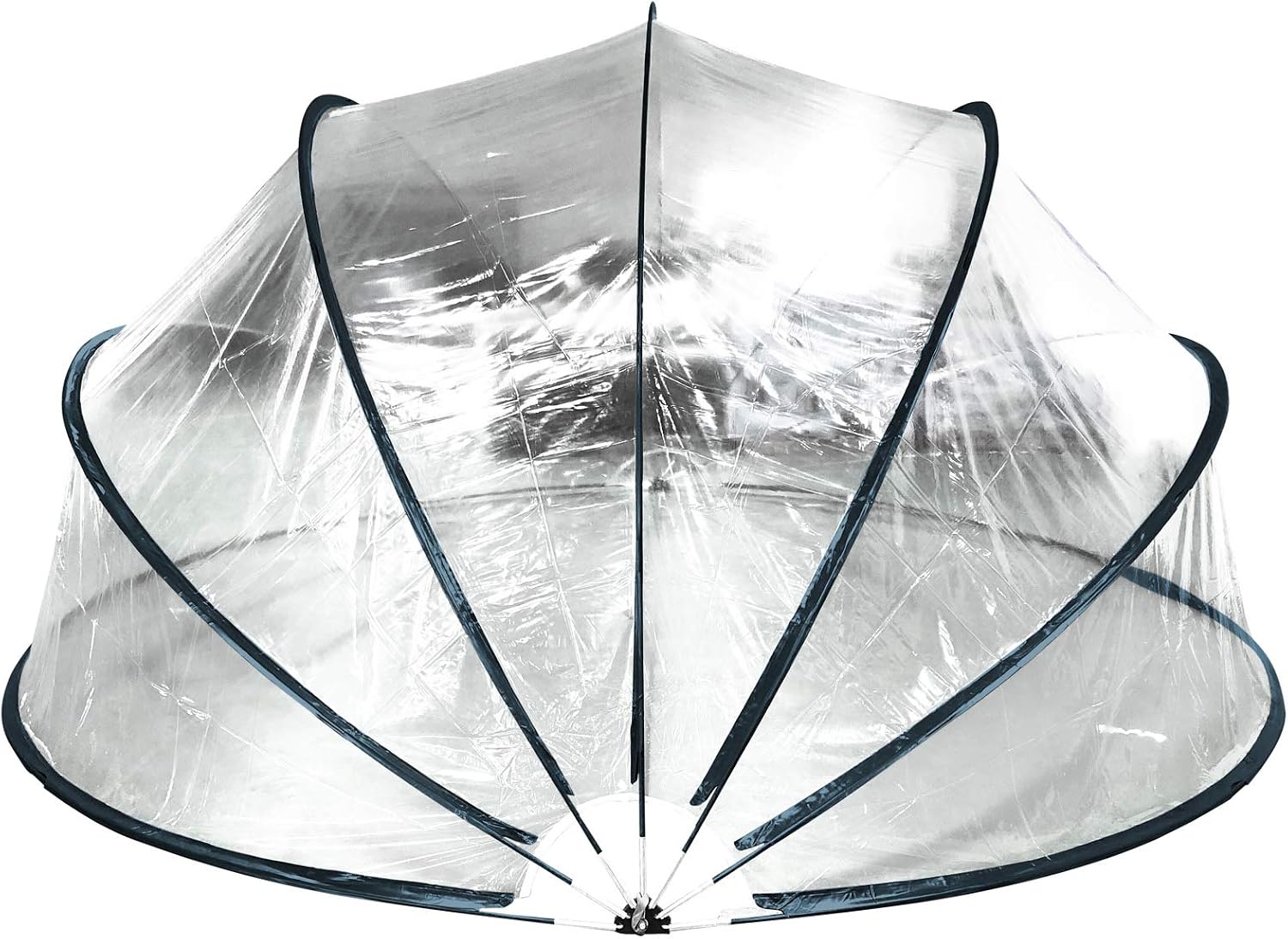 Pool Pavillon Cabrio Dome 036528-0 440 x 440 x 220 cm mit Sonnenschutz und Wetterschutz