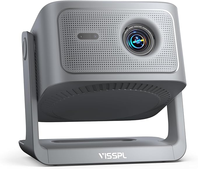 Projektor 1080P Heimkino A5 4K Unterstützung Autofokus WiFi 6 Bluetooth Dolby Audio verstellbarer Standfuß
