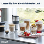 Kaffeevollautomat mit Milchsystem Eletta Explore ECAM452.57.G 40 Getränke Heiß und Kalt LatteCrema Touch Display