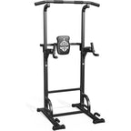 Power Tower Dip-Station Klimmzugstange Heimtraining FB-19YTXS02 Stahlrahmen bis 204 kg Belastbarkeit