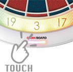 Elektronische Dartscheibe Smartboard 132 13,2 Zoll Turniermaß mit Bluetooth und App-Kompatibilität