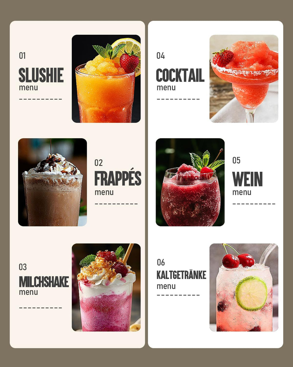 Slush Maschine für Slushies Milchshakes Frappés und gefrorene Cocktails S2.2 2,6L Automatisch mit Selbstreinigung und 5 Modi Grau