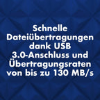 Externe Festplatte 5TB 2,5 Zoll USB 3.0 stoßfest Rugged Mini STJJ5000400 Orange PC Mac kompatibel