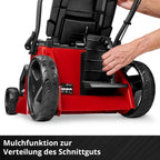 Akku Rasenmäher GE-CM 43 Li M 43 cm 36V Brushless 600 m² 63L Fangkorb 2x Akku 2x Ladegerät Mulchfunktion