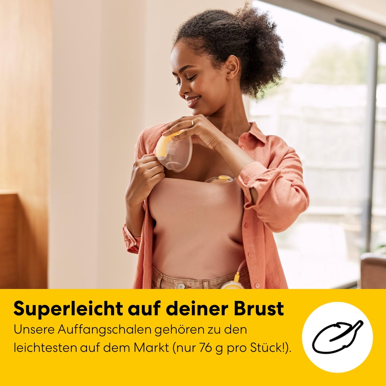 Elektrische Doppelmilchpumpe Freestyle Hands Free App Verbindung tragbar 24 dB Akku betrieben inkl Auffangschalen