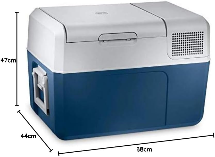 Kühlbox Kompressor MCF60 58L 12V 24V 230V Temperatur -10 bis +10°C AC DC Camping Auto Wohnmobil tragbar freistehend