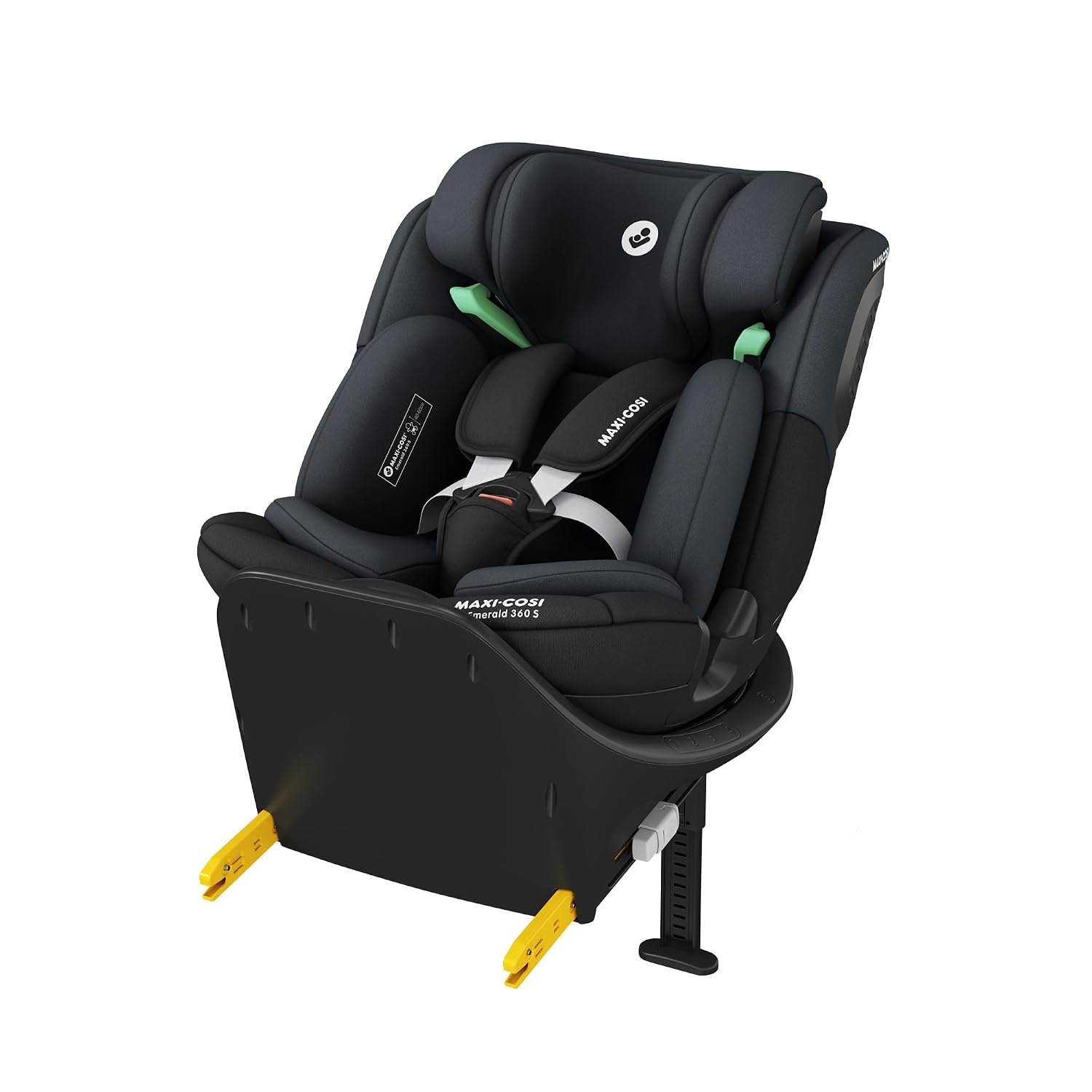 Kindersitz 360 Grad drehbar Emerald 360 S i-Size 40–150 cm ISOFIX 4 Liegepositionen G-CELL Seitenaufprallschutz