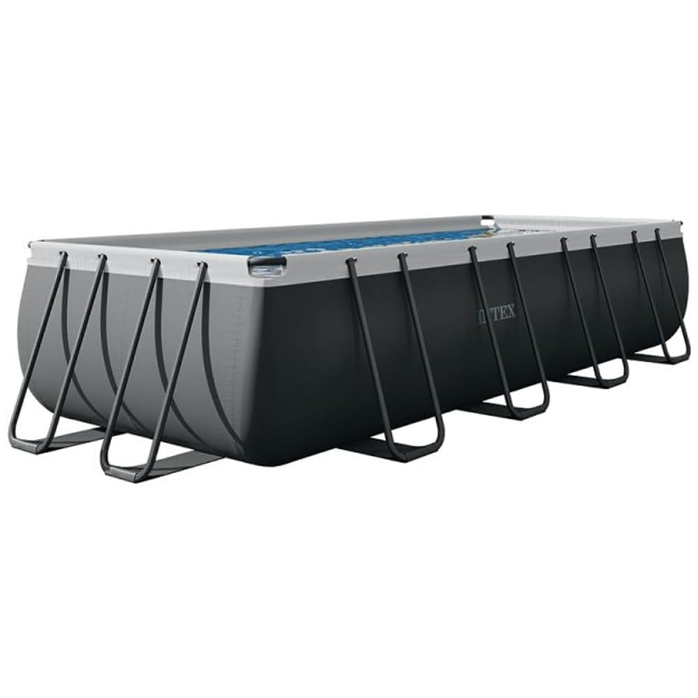 Aufstellpool Rahmenpool rechteckig 549 x 274 x 132 cm Ultra XTR 26356 mit Sandfilterpumpe Leiter Abdeckung