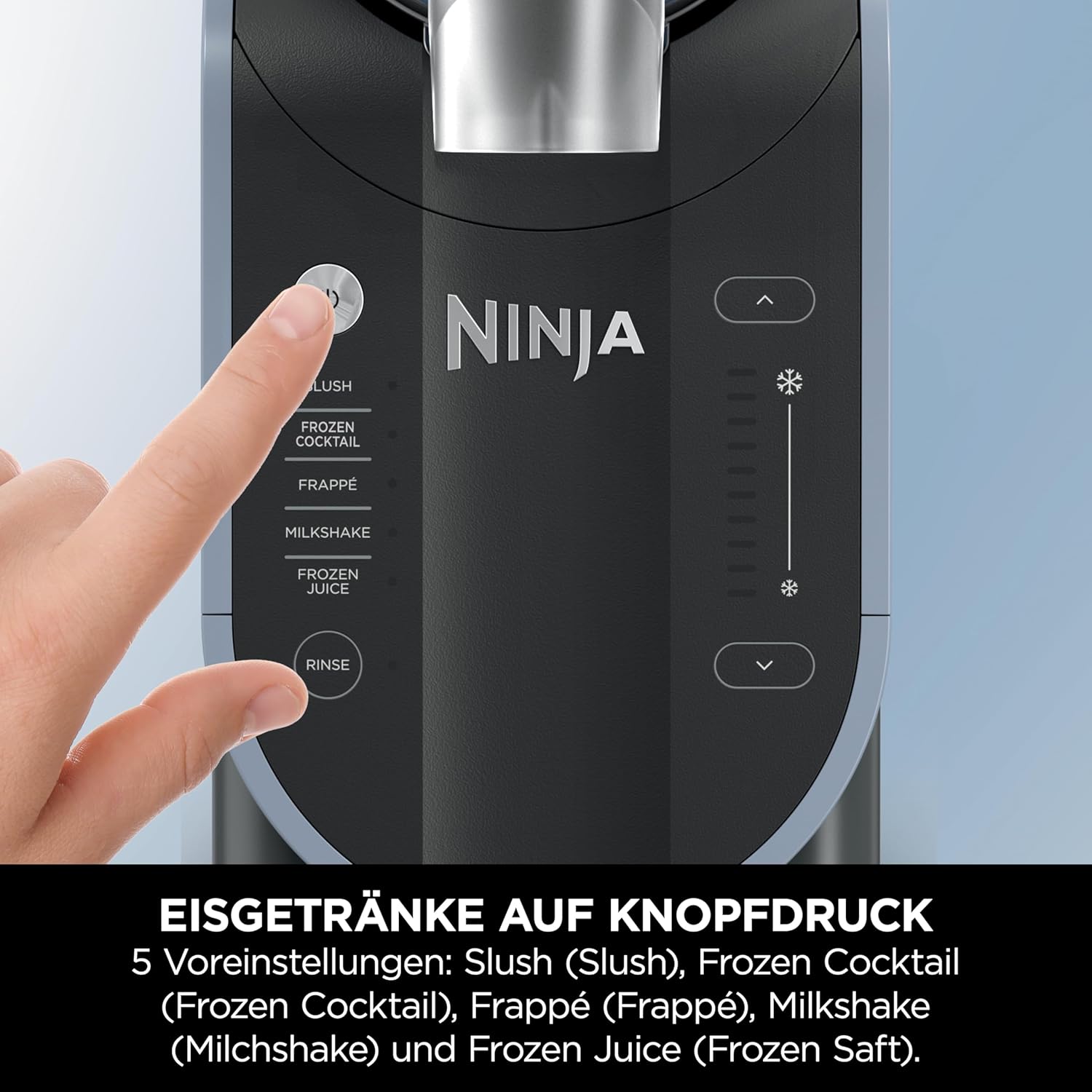 Slush Eisgetränke Maschine 1,9 L FS301EU für Slush Frappé Milchshake Frozen Juice automatische Zubereitung