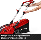 Akku-Rasenmäher RASARRO 36/42 Kit 36V 42 cm Schnittbreite für bis zu 725 m² Brushless Motor mit 2x 5,2 Ah Akku und Twincharger