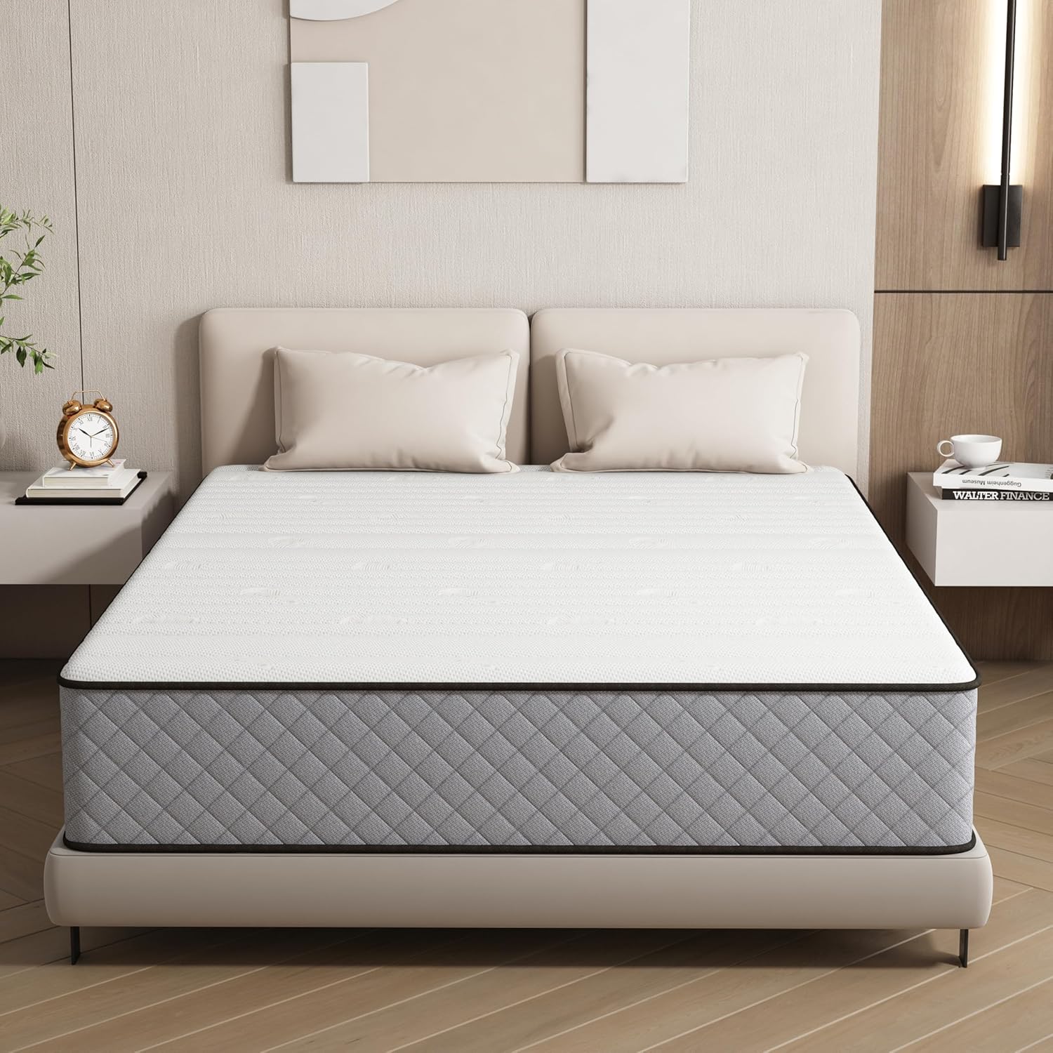 Matratze 140x200 Taschenfederkern Memory Foam 7 Zonen 25 cm H2 H3 OEKO-TEX Hybrid Kaltschaum Bettmatratze