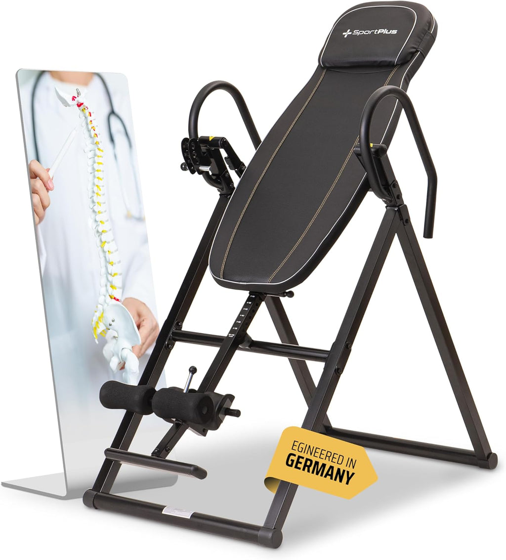 Inversionsbank klappbar SP-INV-1100-B Schwerkrafttrainer Rückenstrecker 4 Winkel bis 135 kg