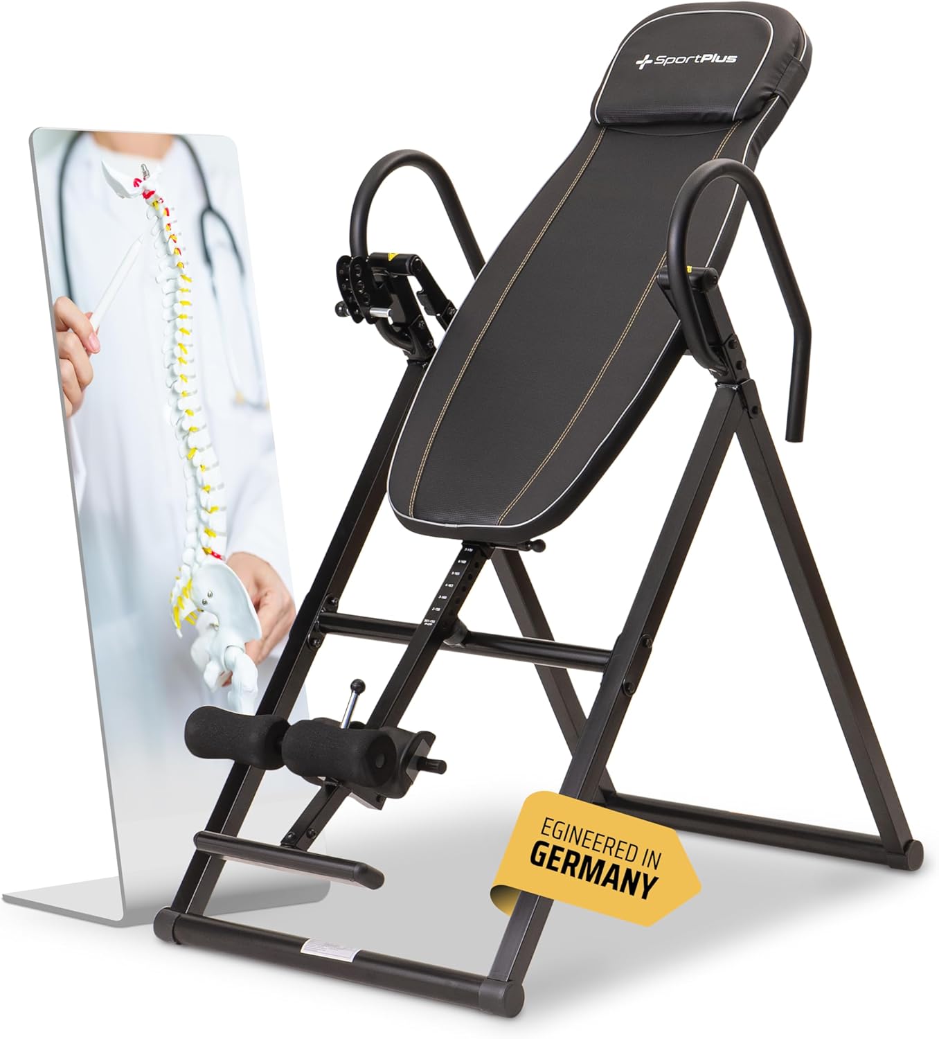 Inversionsbank klappbar SP-INV-1100-B Schwerkrafttrainer Rückenstrecker 4 Winkel bis 135 kg