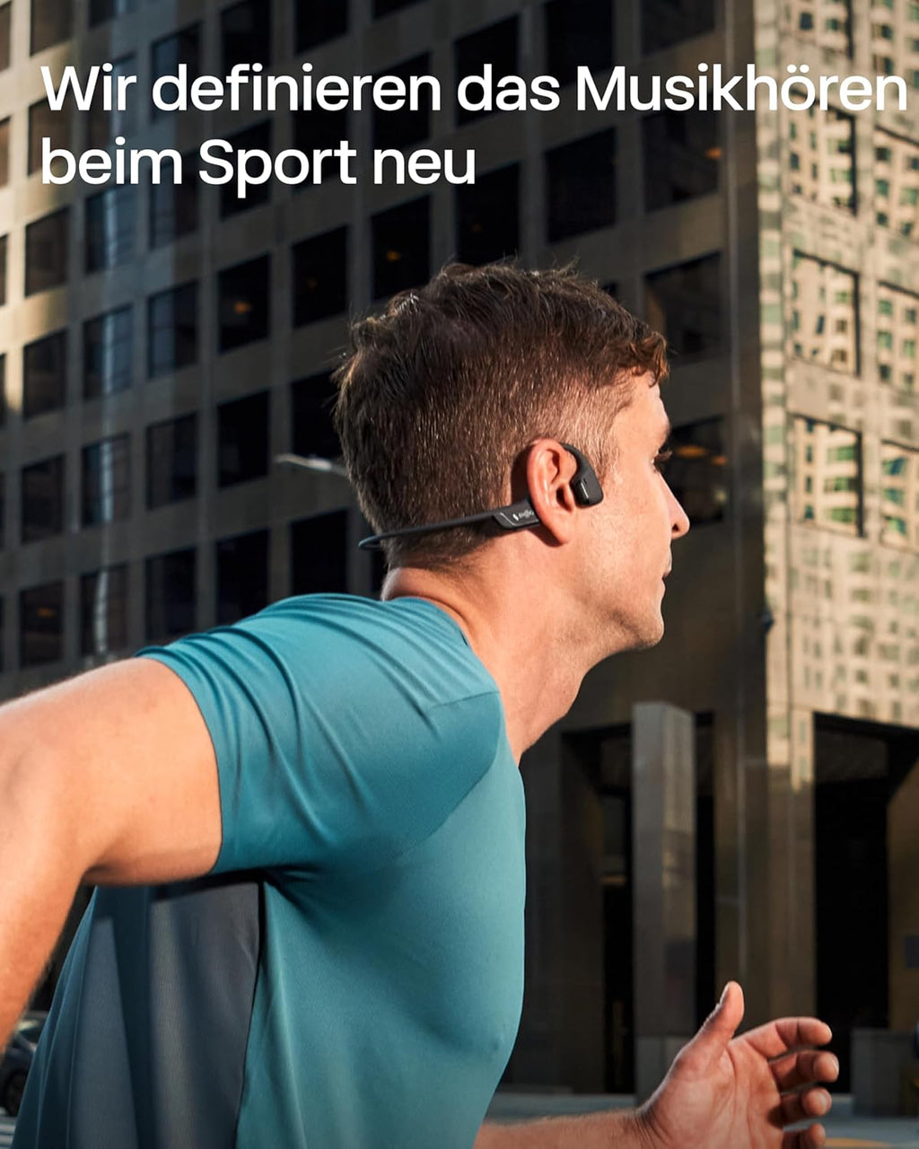 Open-Ear Knochenschall Sportkopfhörer OpenRun Pro 2 S820 Bluetooth 5.3 IP55 12 Stunden Lauf- und Trainingskopfhörer