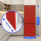 Kühl Gefrierkombination KG 320.2 175L Nutzinhalt 143 cm Höhe 39 dB Gefrierfach unten Türanschlag wechselbar Rot