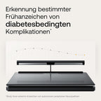 Vernetzte Personenwaage Körperzusammensetzung Body Scan WLAN BIA Körperfett Muskelmasse Wasseranteil EKG segmentale Analyse 6-Kanal