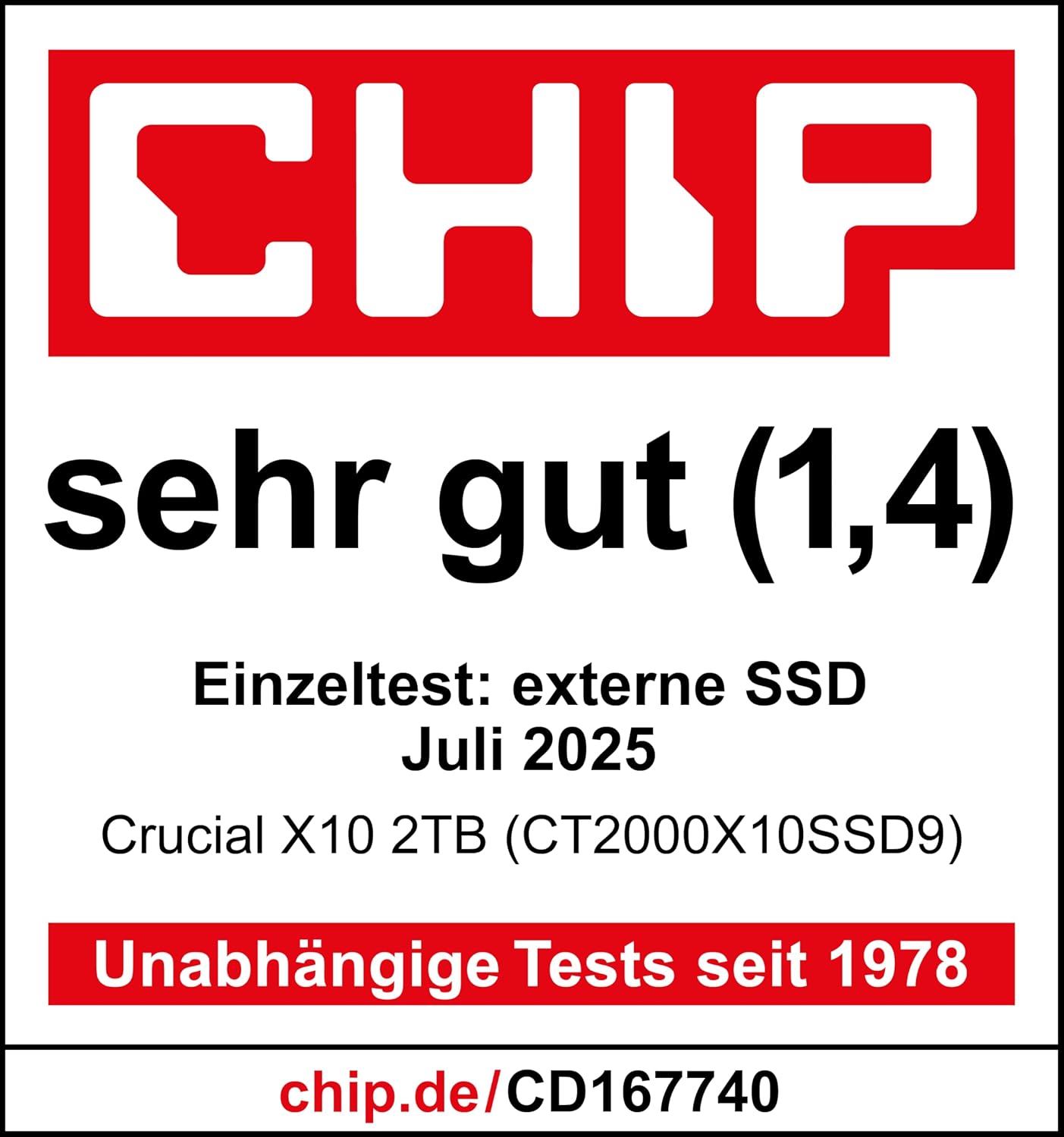 Externe SSD X10 2TB USB-C 3.2 Gen2 bis 2100MB/s IP65 wasser- und staubgeschützt für PC Mac Smartphone Spielkonsole