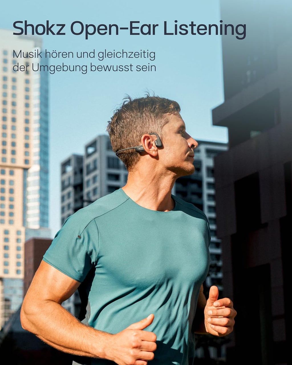 Open-Ear Knochenschall Sportkopfhörer OpenRun Pro 2 S820 Bluetooth 5.3 IP55 12 Stunden Lauf- und Trainingskopfhörer