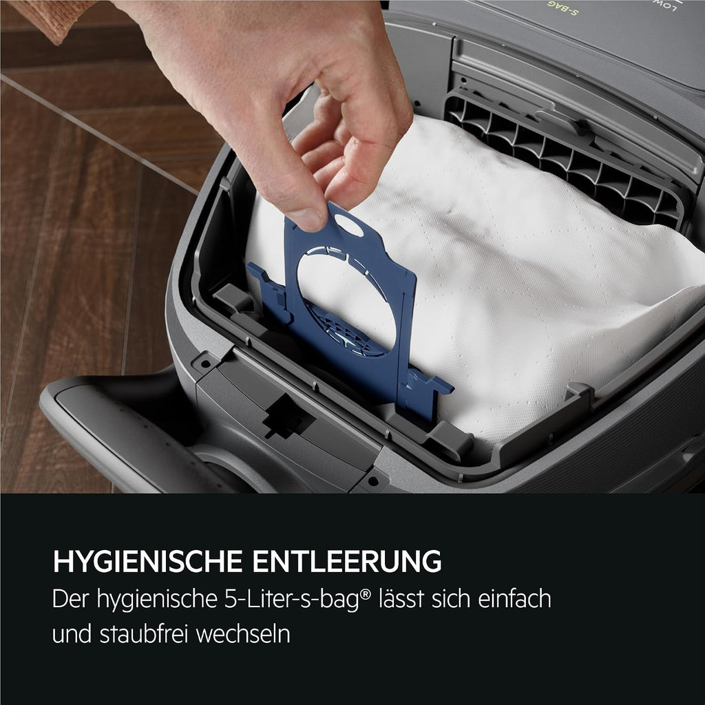 Staubsauger mit Beutel Animal 8000 AB81A2DG 5L HEPA-Filter Auto-Modus 12m Aktionsradius Tierhaardüse LED-Bodendüse