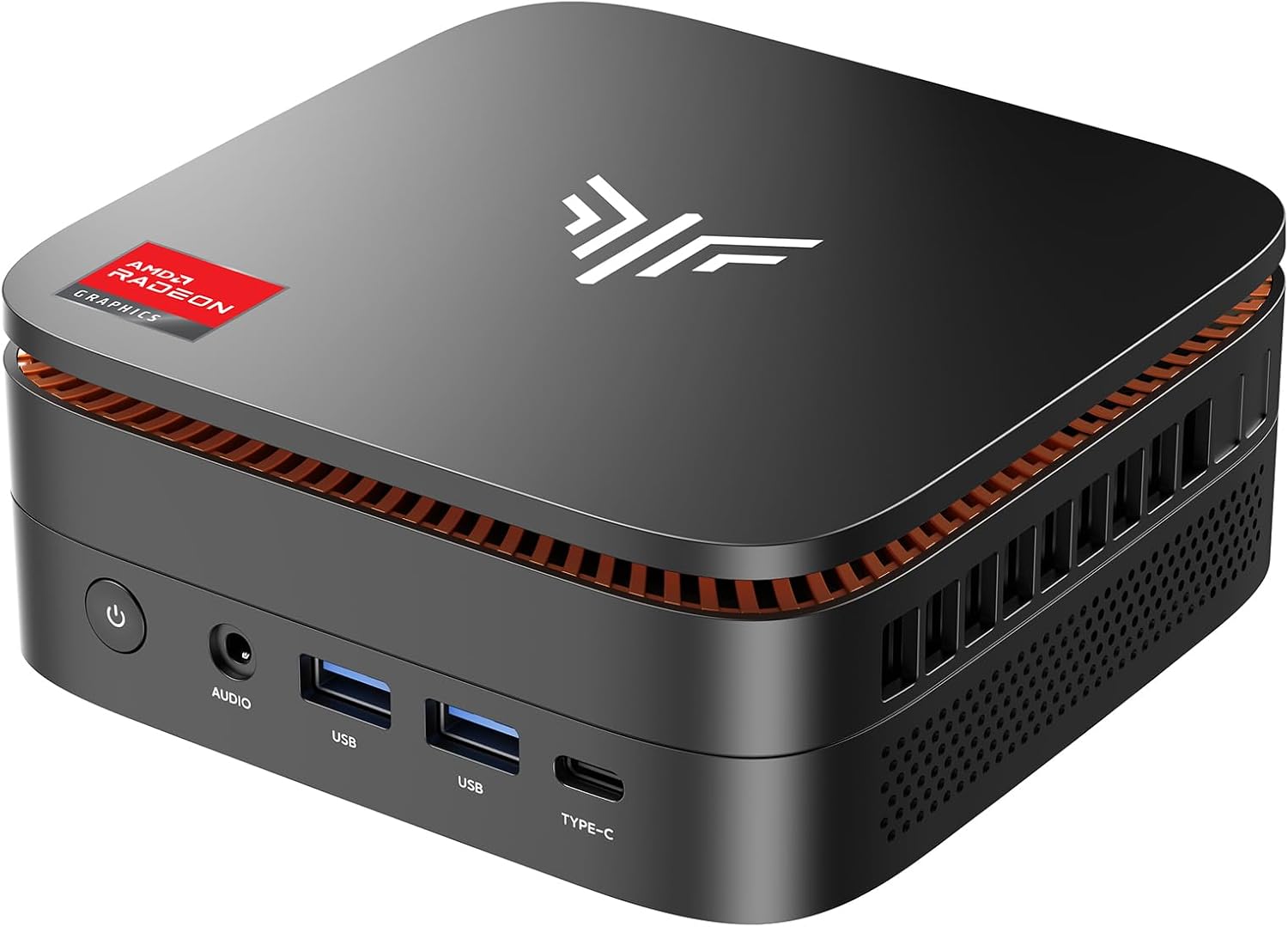 Mini PC AMD Ryzen R2544 Windows 11 Pro 8GB 256GB SSD 4K Triple Display WiFi 5 BT Gigabit LAN AK1PRO