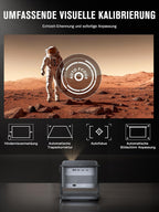Projektor 1080P Heimkino A5 4K Unterstützung Autofokus WiFi 6 Bluetooth Dolby Audio verstellbarer Standfuß