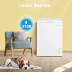Gefriertruhe RCC202WH2EU 198L Kühl Gefrier 1-10°C -24--12°C 37dB Schnellgefrieren Inverter Weiß