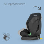Kindersitz i-Size Titan S ISOFIX Gruppe 1/2/3 76–150 cm 15 Monate bis 12 Jahre 5 Sitzpositionen 5-Punkt-Gurt