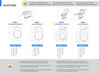 Bidet-Toilettensitz J430R mit Fernbedienung Selbstleerendem Wassertank und Energiesparfunktion