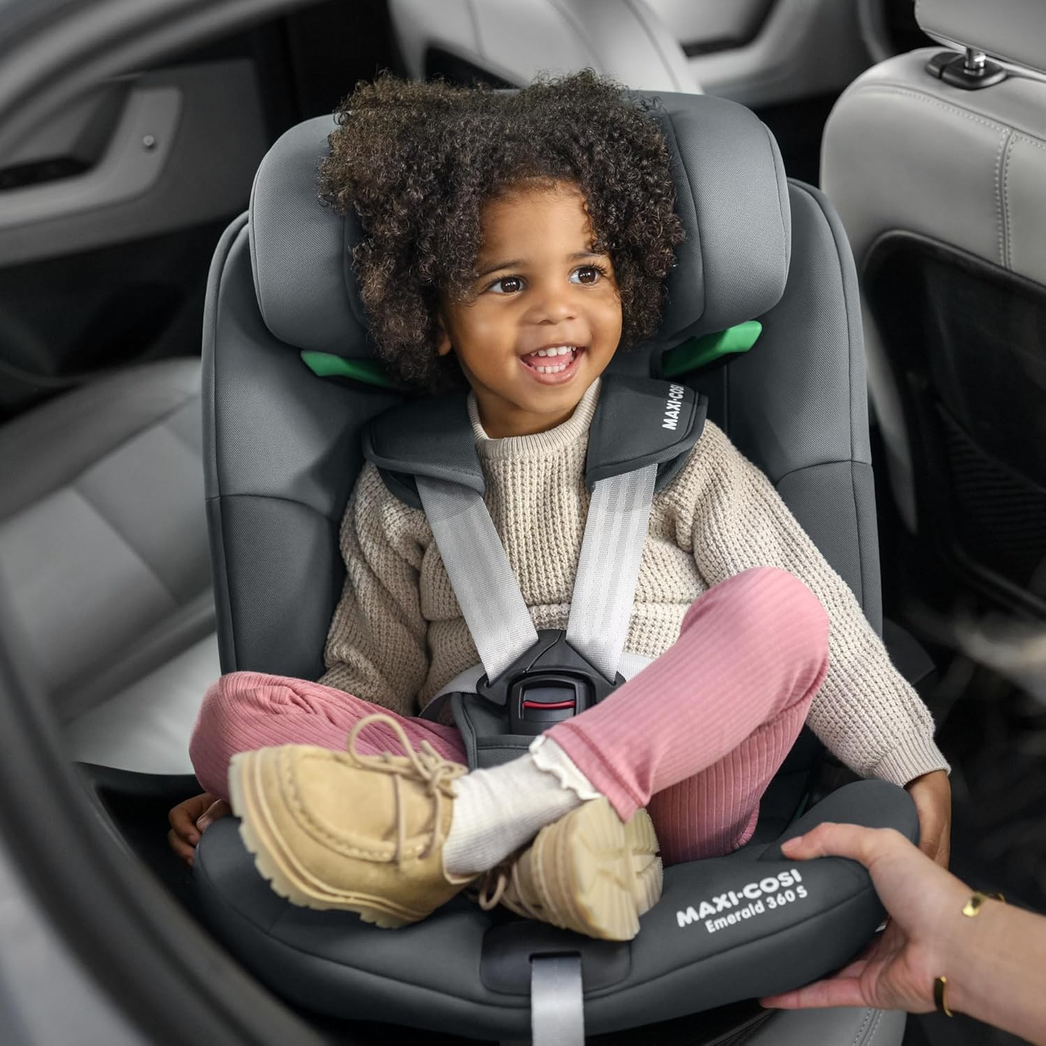Kindersitz 360 Grad drehbar Emerald 360 S i-Size 40–150 cm ISOFIX 4 Liegepositionen G-CELL Seitenaufprallschutz