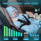 Kompressor Kühlbox 18L mit App Steuerung Auto Kühlschrank tragbar 12V 24V DC 100-240V AC Camping Reisen Outdoor