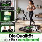 Walking Pad Pro Laufband klappbar mit 10 % Steigung 150 kg Tragkraft Bluetooth App 6 km/h