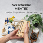 Fleischthermometer Pro Duo OSC-MT-MD201 digital kabellos WiFi 2 Sonden 550°C App Bambus