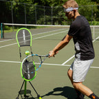 Tennis Trainingsgerät Topspin verstellbar für Grundschläge und Techniktraining