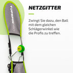 Tennis Trainingsgerät Topspin verstellbar für Grundschläge und Techniktraining