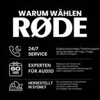 Audio Produktionssystem RØDECaster Duo RC Duo 4-Kanal Mixer mit USB-C Bluetooth Wi-Fi Dual USB und Touchscreen