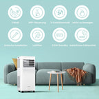 Mobile Klimaanlage Breezy Cool Pro 2.6 9000 BTU 2,6 kW Kühlen Ventilieren Entfeuchten App 33㎡